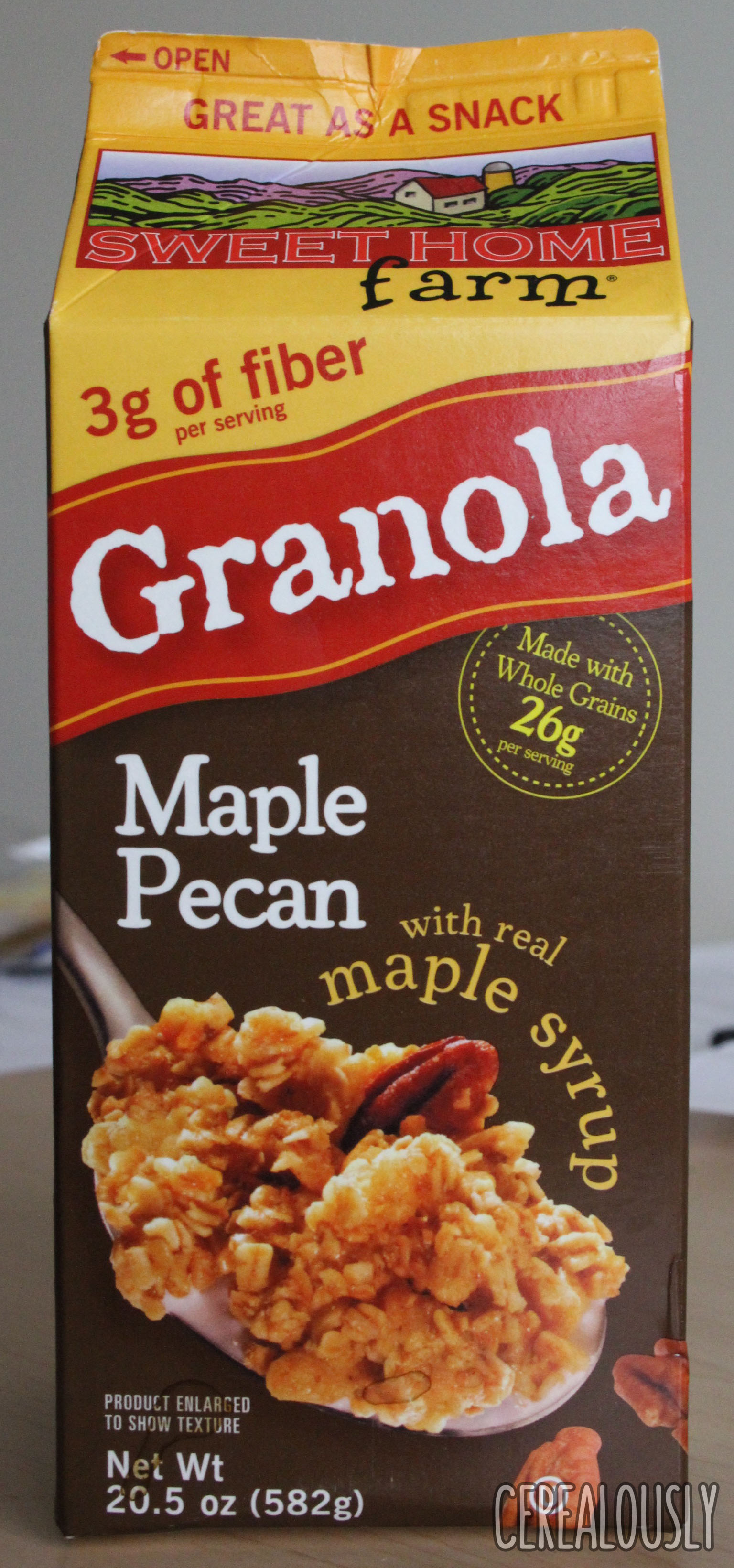 Review Sweet Home Farm Maple Pecan Granola