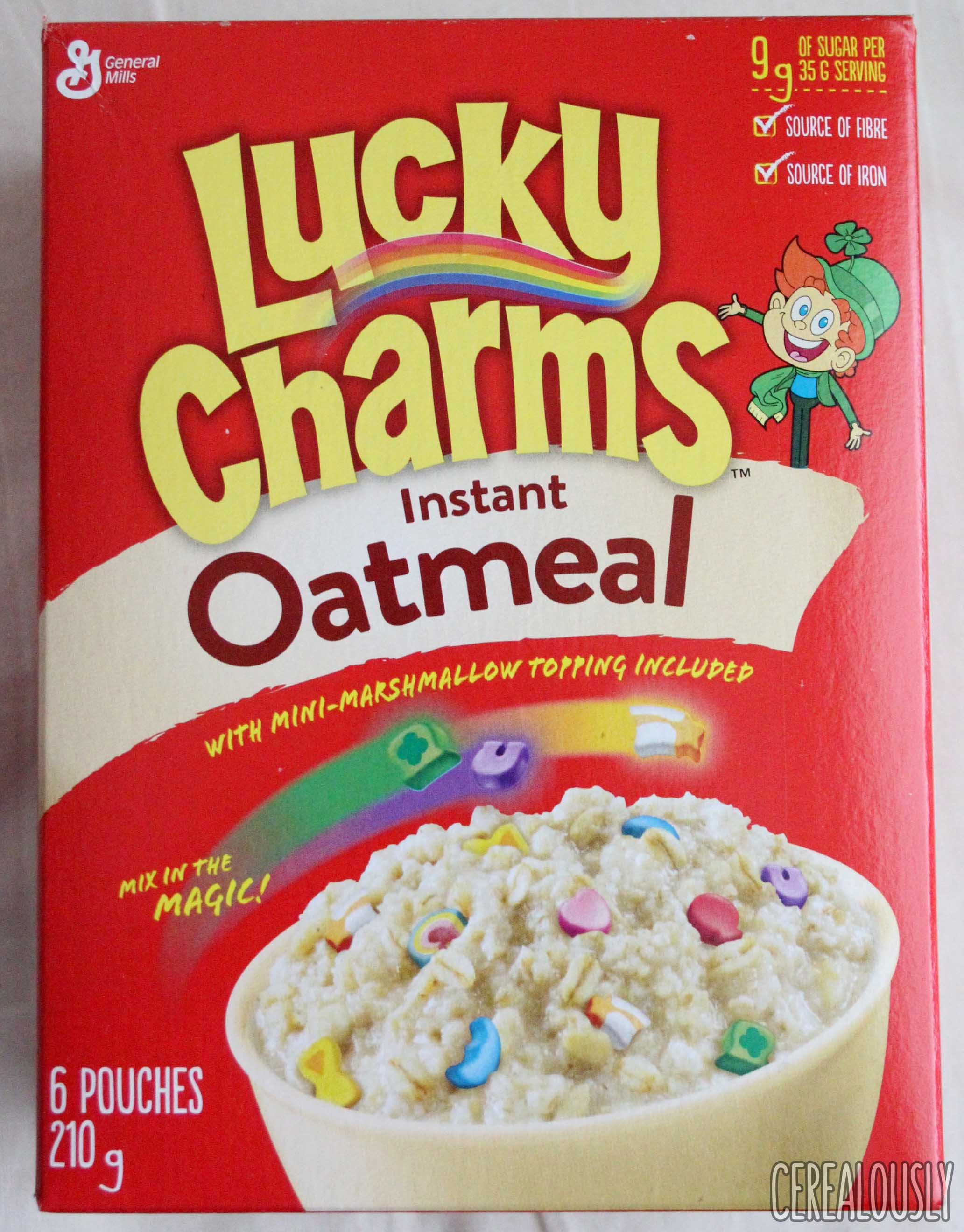 Review Lucky Charms Oatmeal Canada