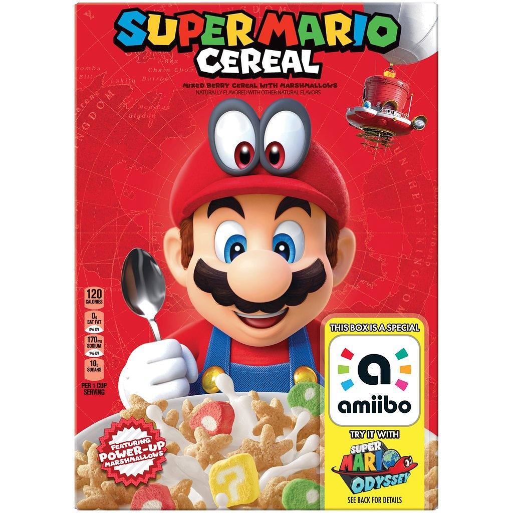 Kellogg's Super Mario Cereal Box (Rumored)