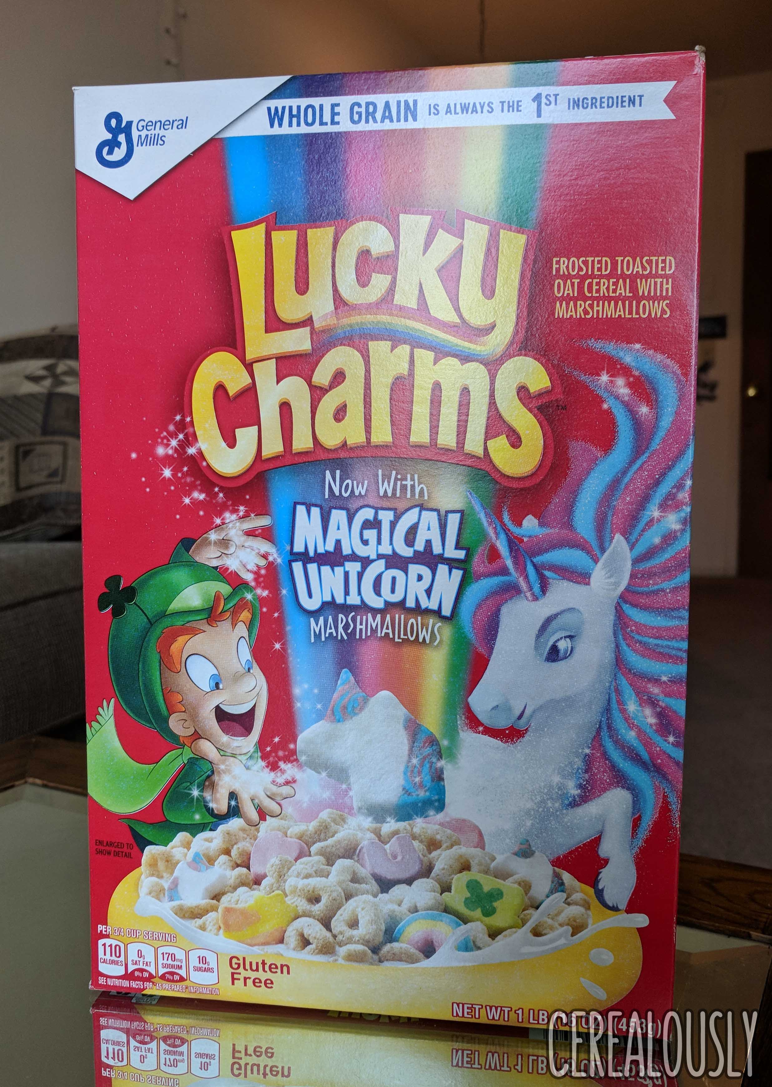 Review Lucky Charms With Magical Unicorn Marshmallows