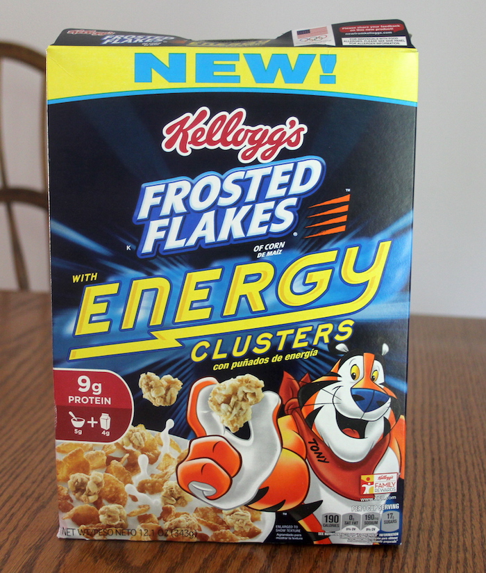 Review: Frosted Flakes with Energy Clusters Cereal - Cerealously