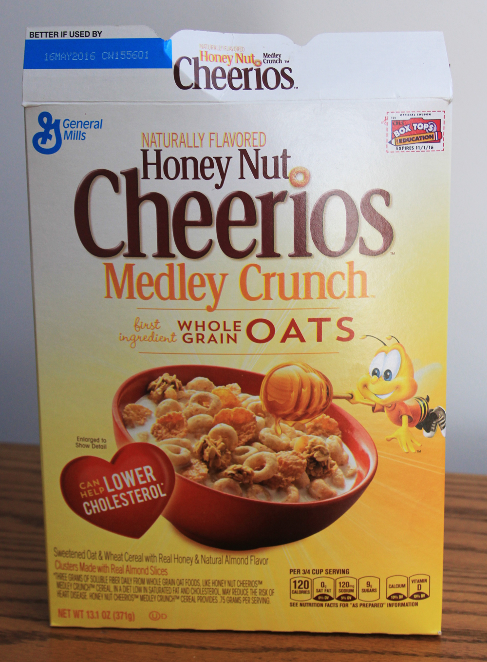 Cheerios Medley Crunch Cereal, Honey Nut, Cereal