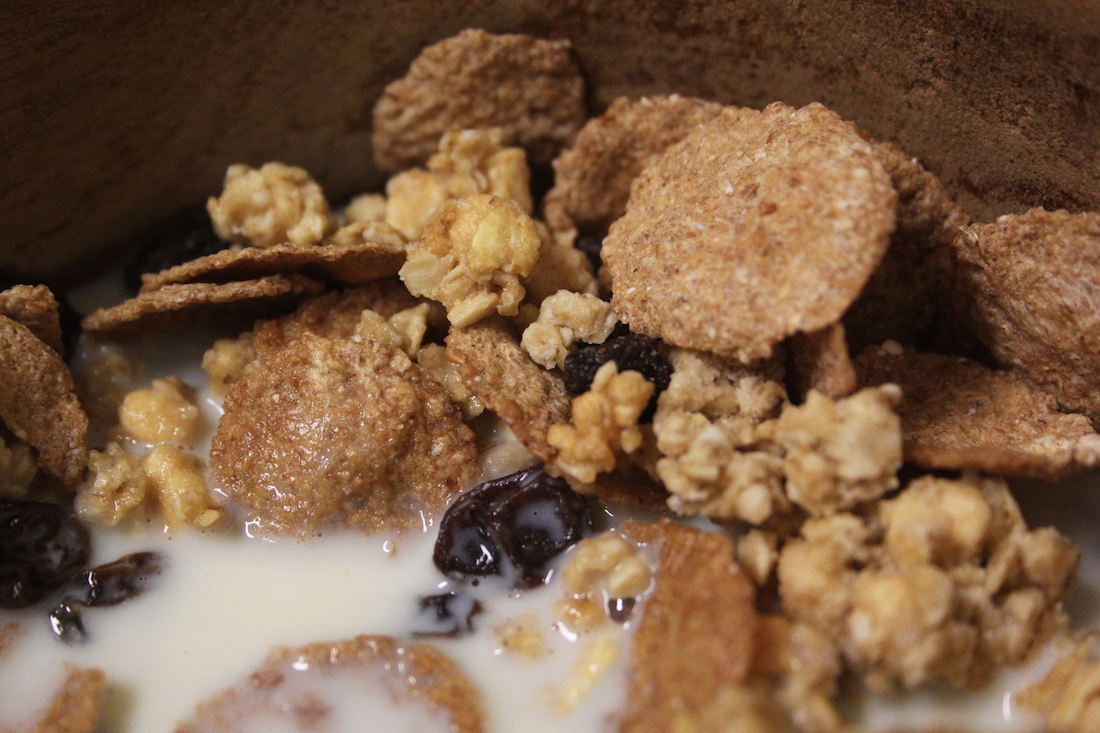 Organic Raisin Bran Clusters & Flakes Cereal, 12 oz, Cadia
