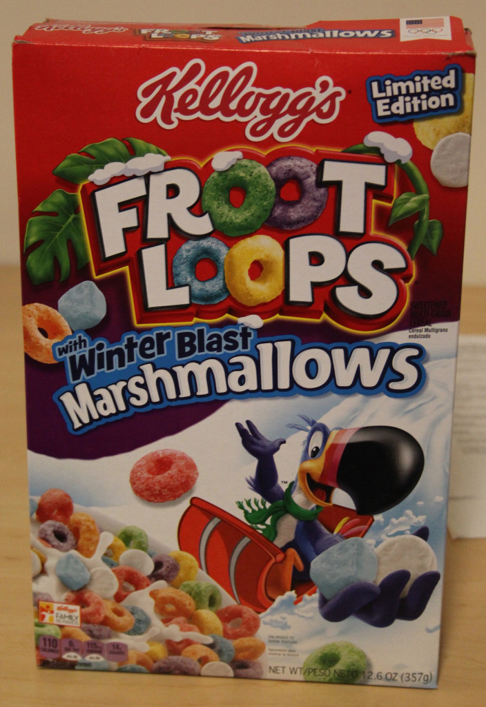 Review: Froot Loops with Winter Blast Marshmallows Cereal - Cerealously