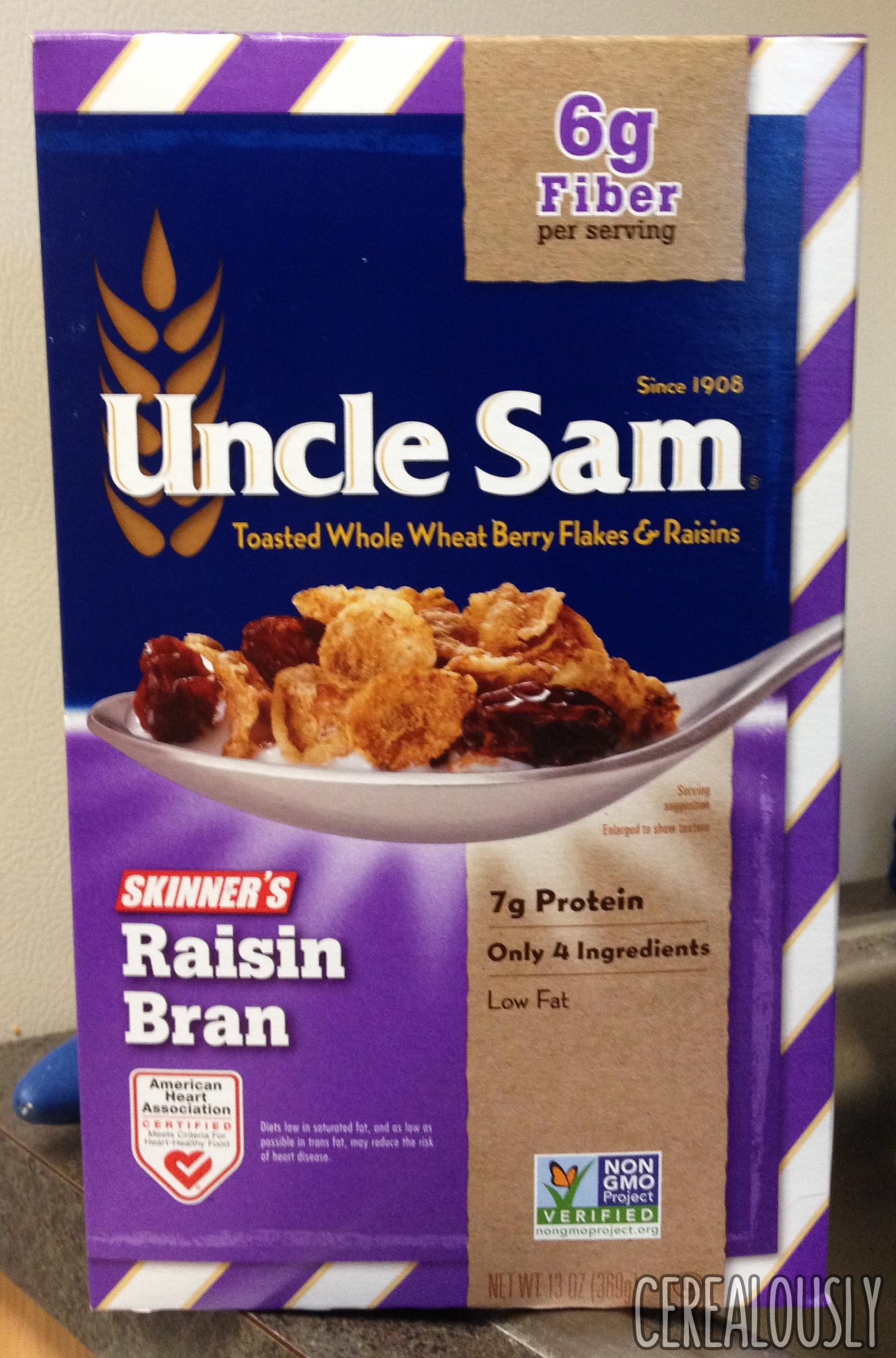 Review Skinner’s Raisin Bran from Uncle Sam Cerealously