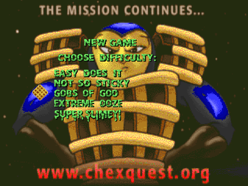 The game Chex Quest was included in boxes of Chex Cereal as part of a