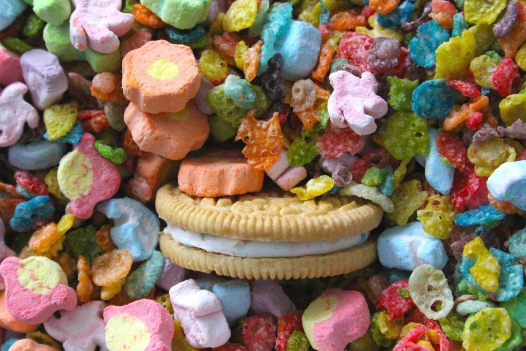 Fruity Crisp Oreo in Marshmallow Fruity Pebbles