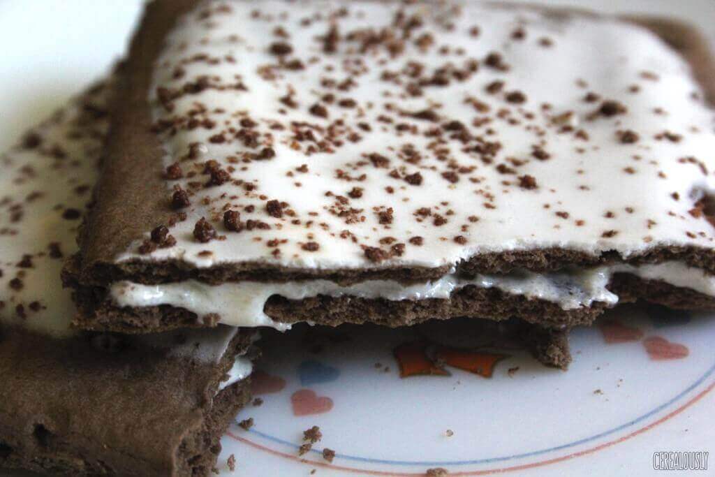 Frosted Chocolate Vanilla Crème Pop-Tart Toasted