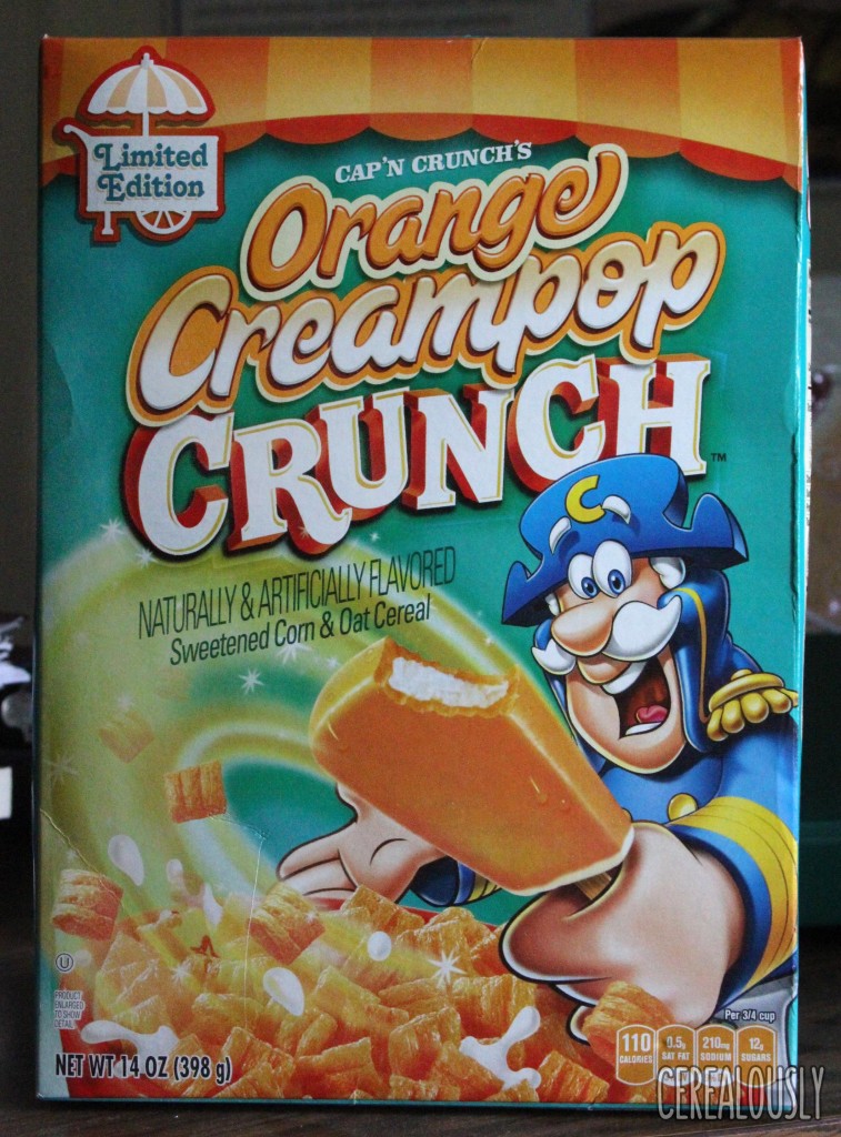 Cap'n Crunch's Orange Creampop Crunch Box