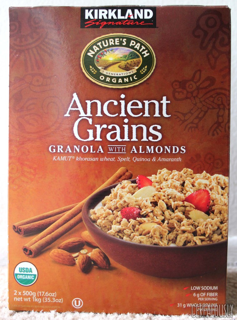 Kirkland Signature Nature's Path Organic Ancient Grains Granola with Almonds Box