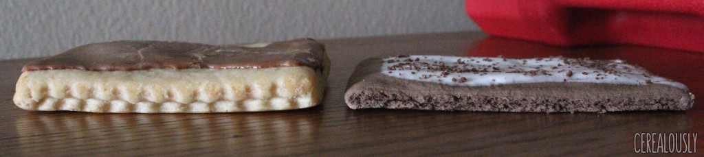 Starbucks "Pop-Tart:" Cinnamon + Brown Sugar Megpie vs. Chocolate Vanilla Crème Pop-Tart