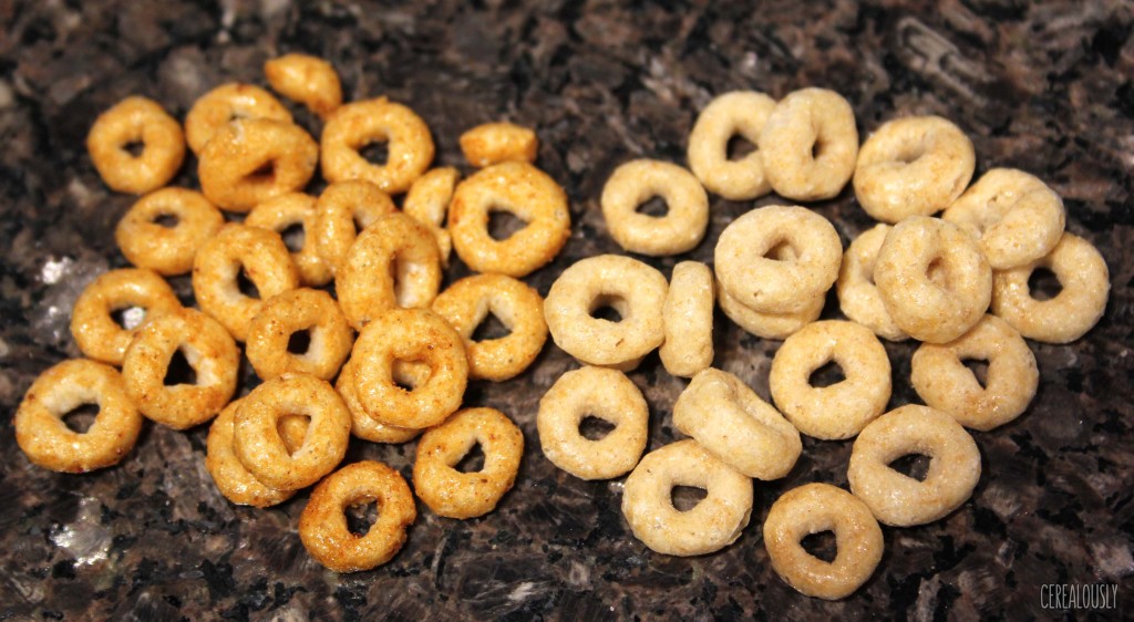 General Mills Limited Edition Pumpkin Spice Cheerios vs. Honey Nut Cheerios