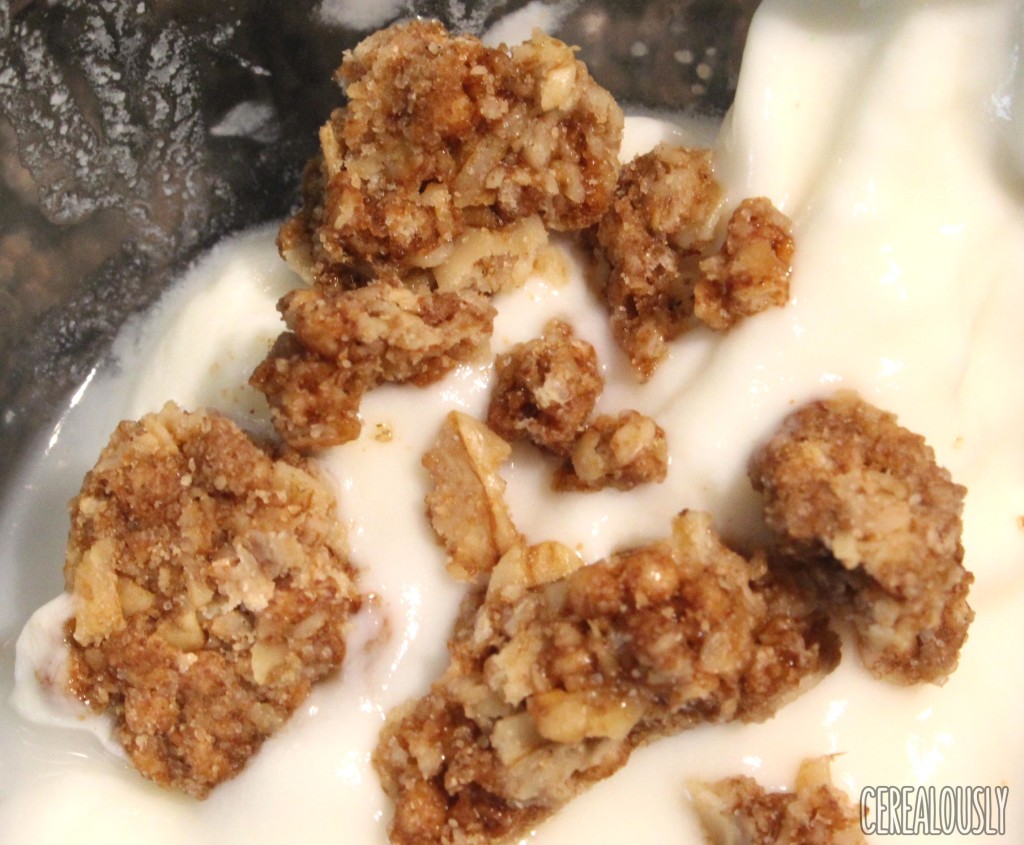 Nature Valley Granola Crunch Cinnamon in Yogurt