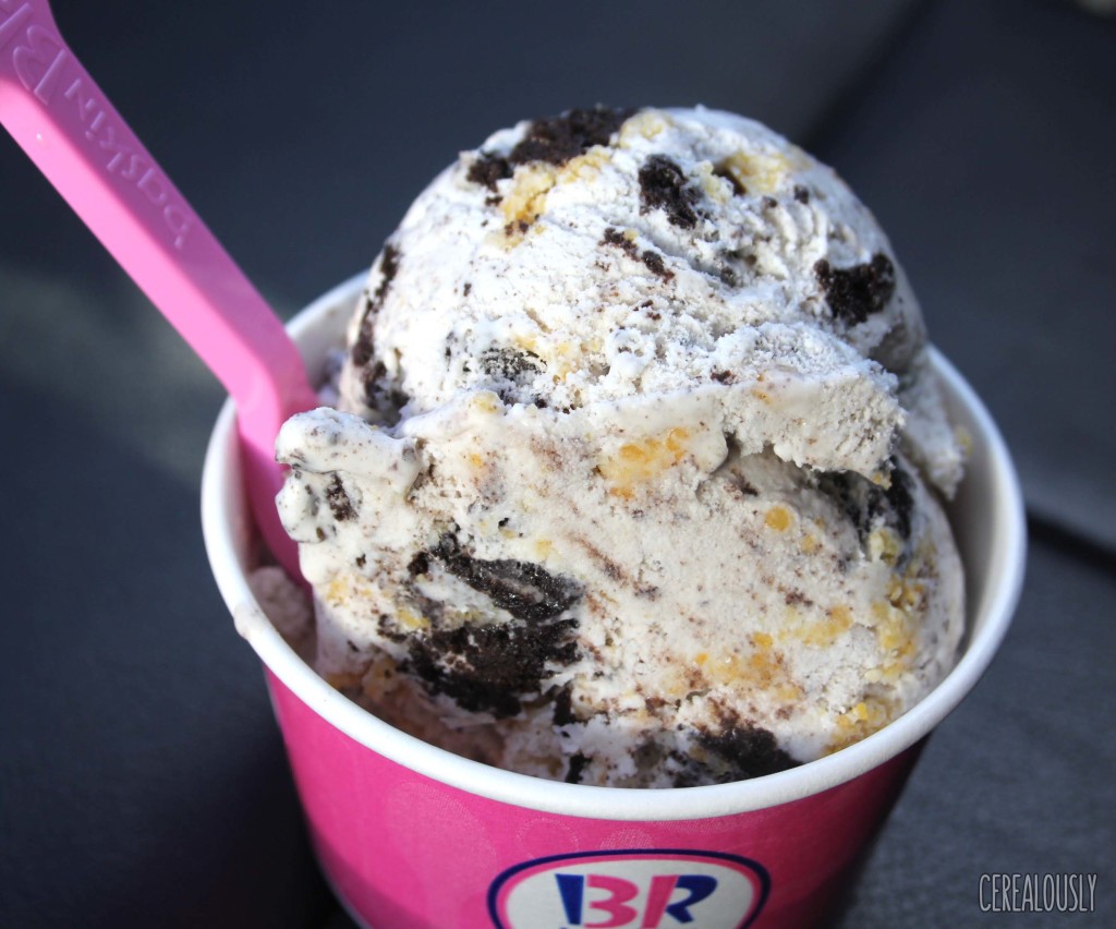 Baskin-Robbins Oreo Milk 'n Cereal Ice Cream