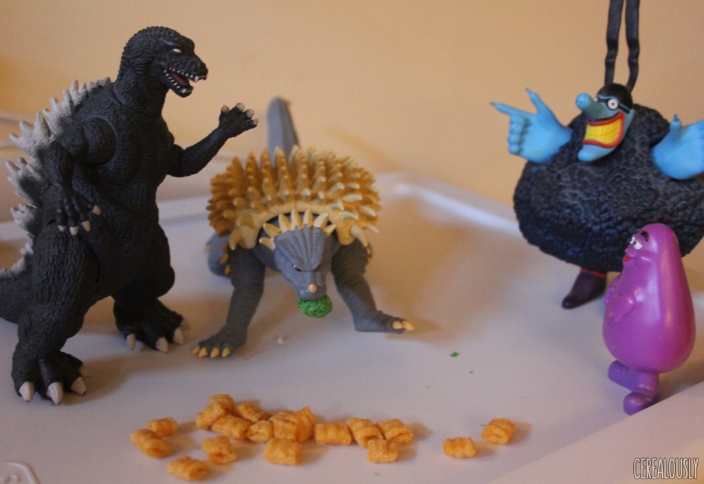 Cap'n Crunch's Touchdown Crunch Cereal Godzilla