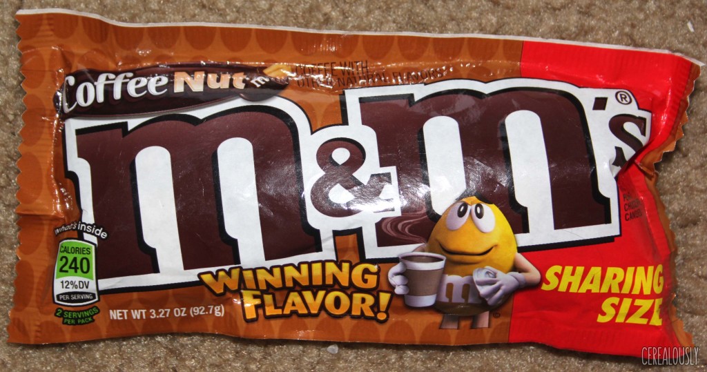 Winning Flavor Coffee Nut M&M's Wrapper