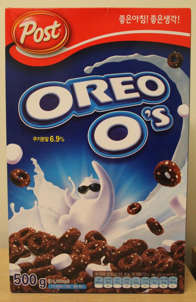 South Korean Oreo O's Cereal Box 2016