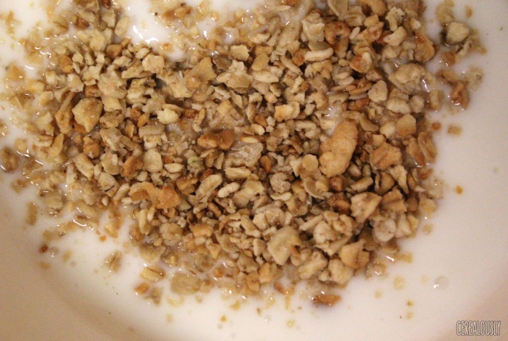 Peace Cereal Maple Pecan Granola in Yogurt