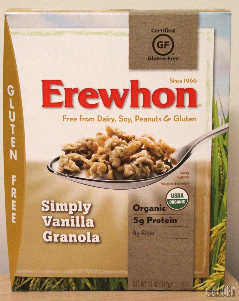 Erewhon Gluten-Free Simply Vanilla Granola Box