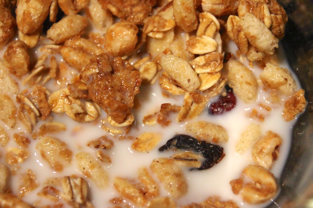 Kellogg's Cranberry Almond Raisin Bran Granola with Milk Review