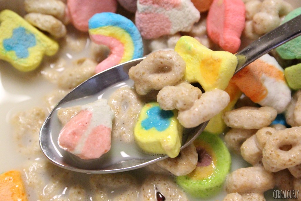 General Mills Lucky Charms with Mixed-Up Marshmallows Cereal with Milk Review