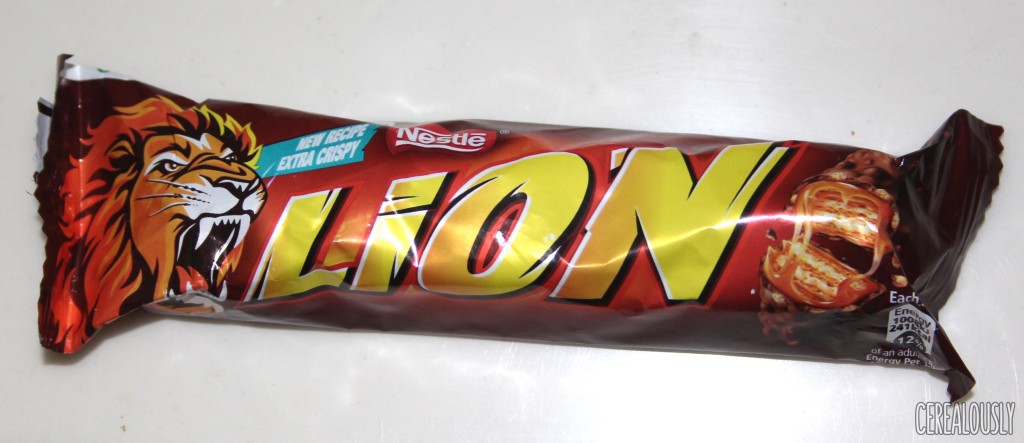 Nestlé Lion Cereal Bar Wrapper Review