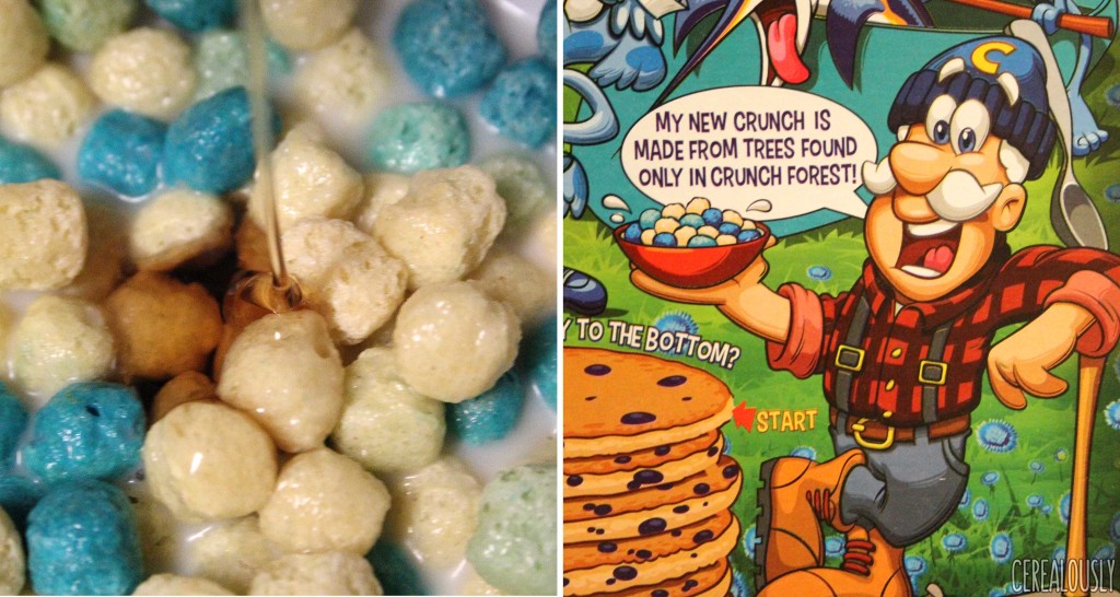 Maple Syrup Cap'n Crunch Blueberry Pancake Crunch Cereal Lumberjack