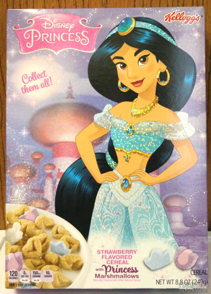 Kellogg's Disney Princess Cereal Box Review