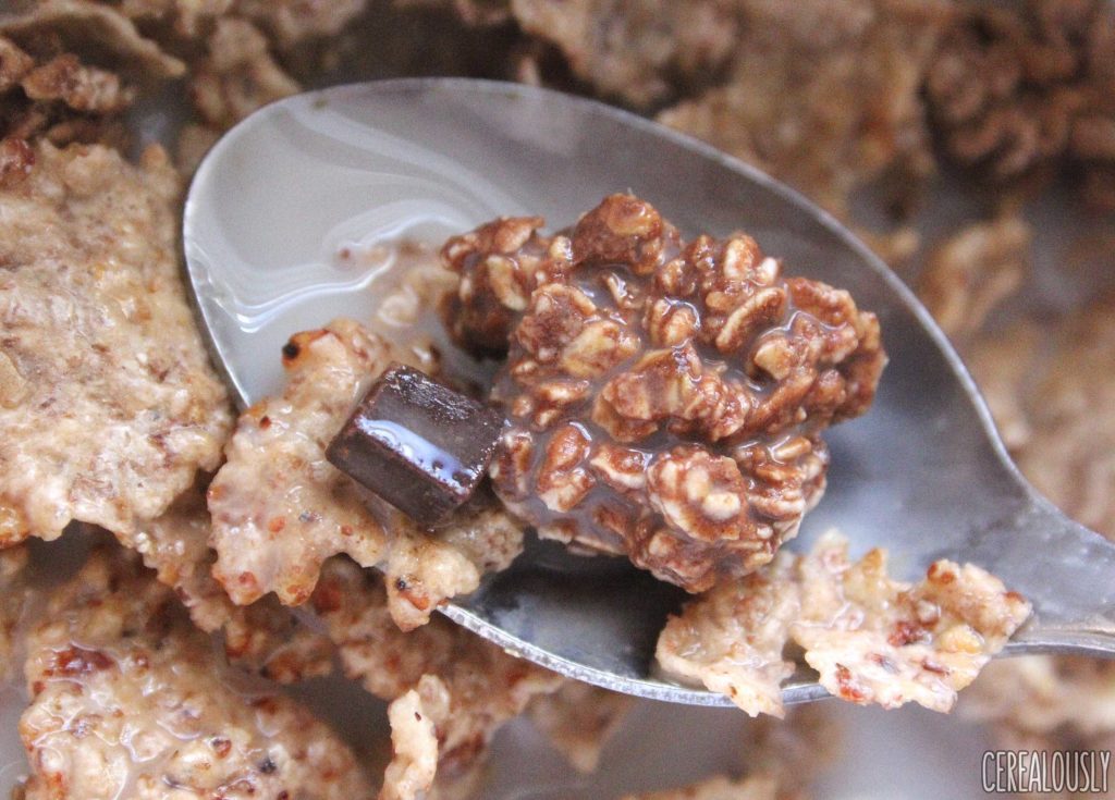 Bear Naked Chocolate Almond Clusters Cereal with Milk