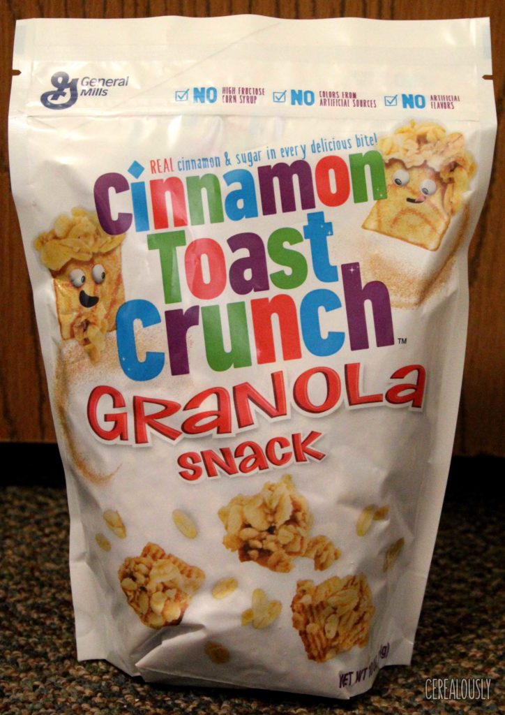 Cinnamon Toast Crunch Granola Snack Bag