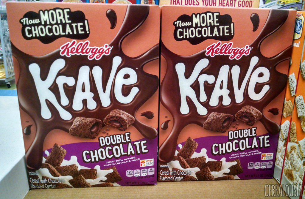 Kellogg's Now More Chocolate Double Chocolate Krave Cereal