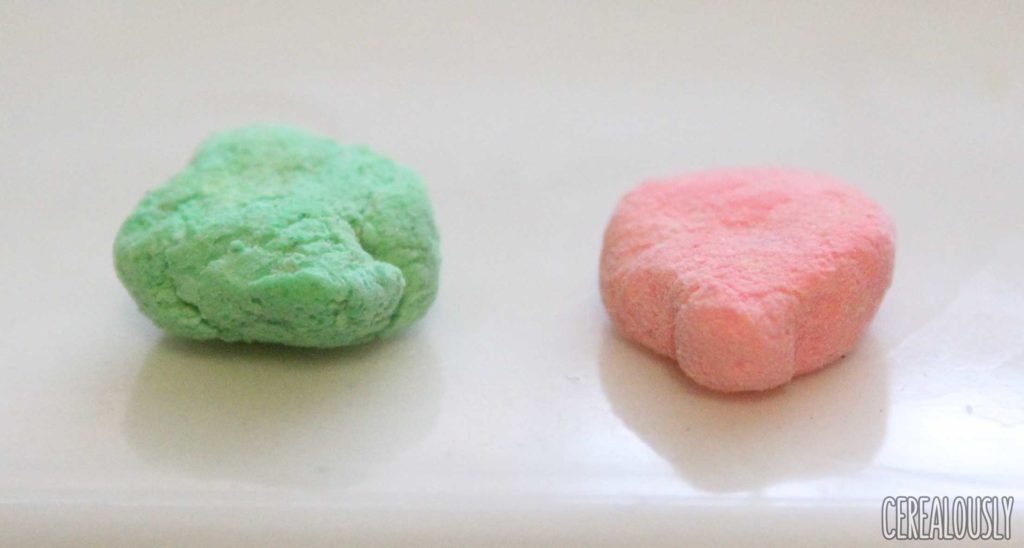 St. Patrick's Day Lucky Charms with Green Clovers All Shamrocks Marshmallow Comparison