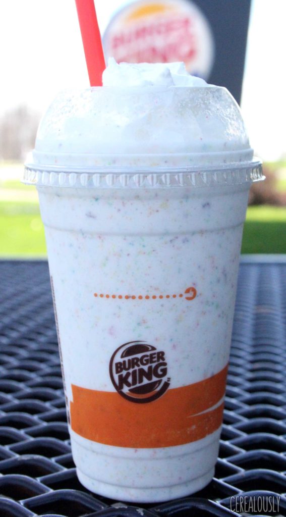 Burger King Froot Loops Shake