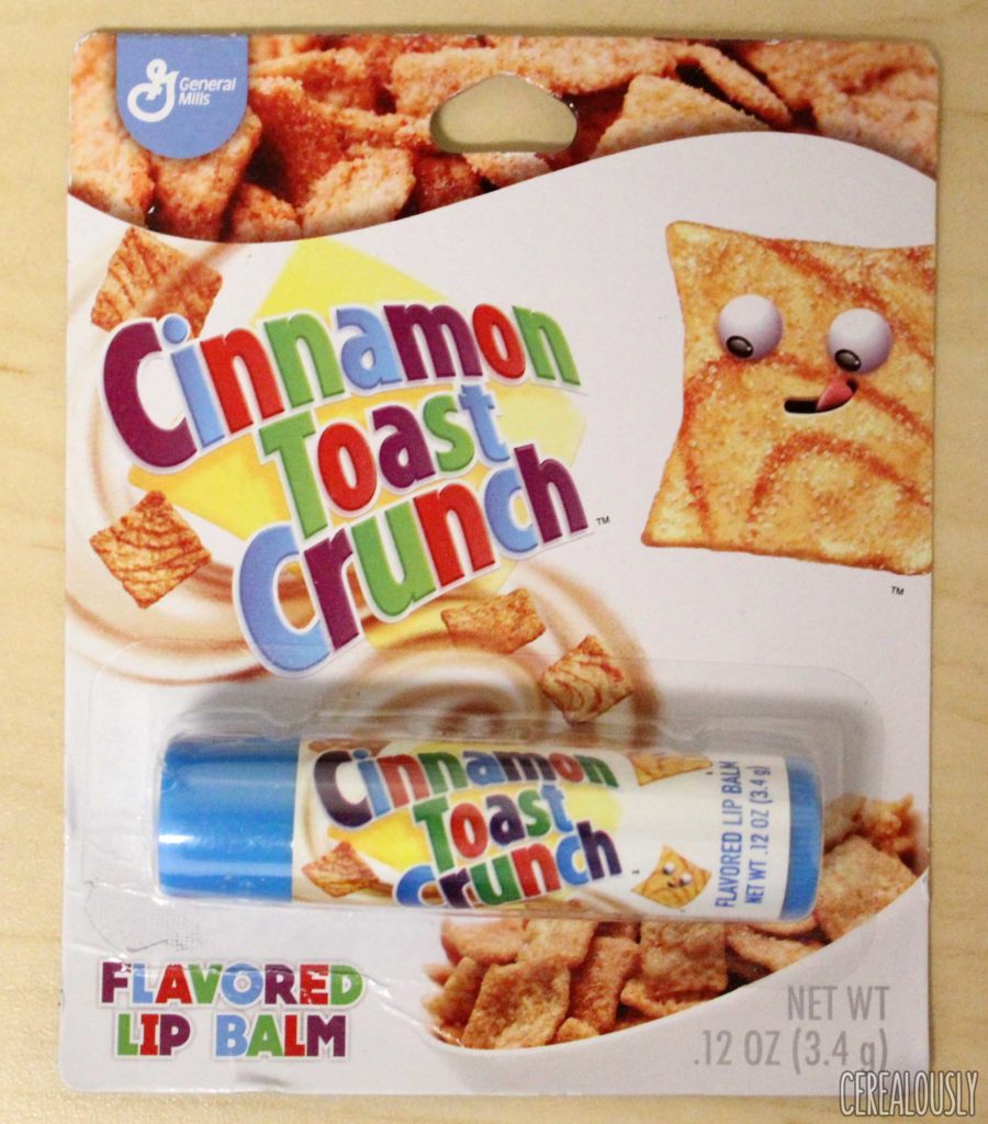 General Mills Cinnamon Toast Crunch Lip Balm Chapstick Packaging