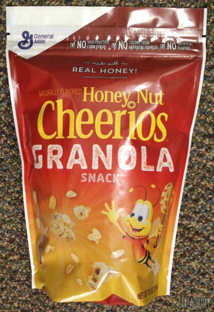 Honey Nut Cheerios Granola Snack Cereal Pouch