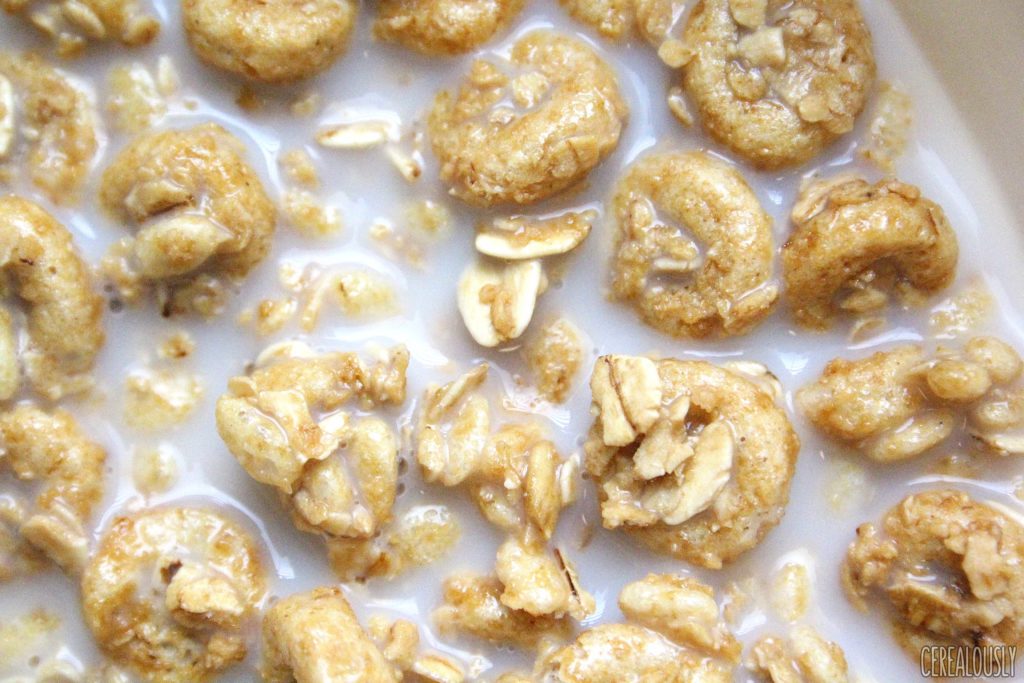 Honey Nut Cheerios Granola Snack with Milk