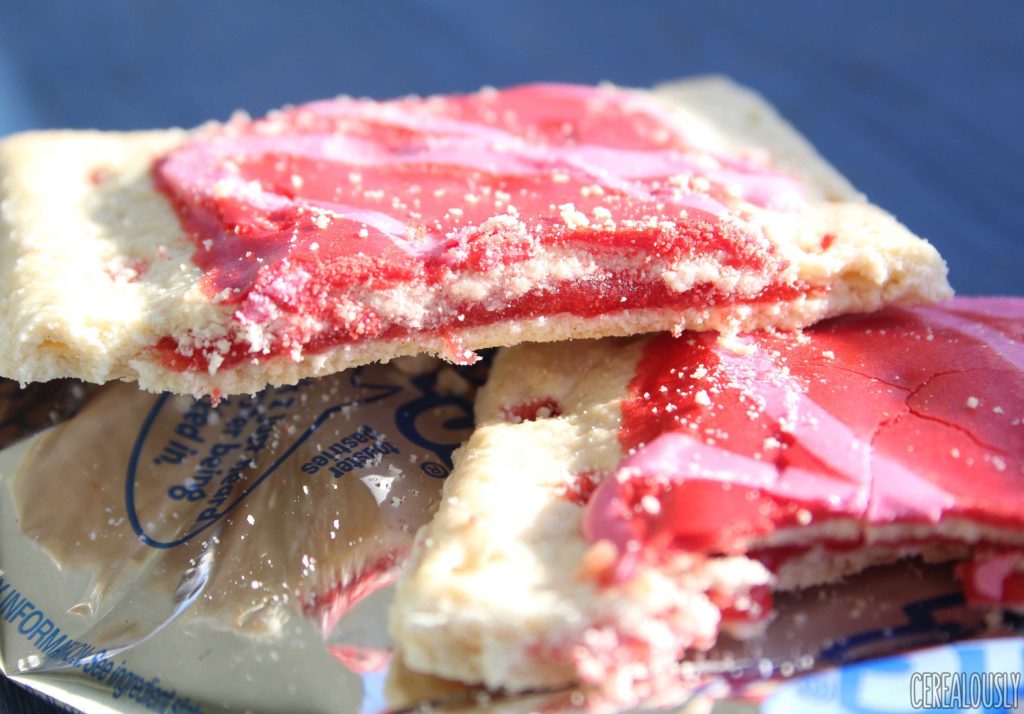 Kellogg's Frosted Cherry Jolly Rancher Pop-Tart Review Frozen