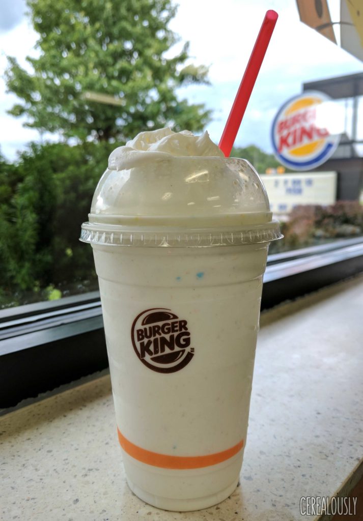 Burger King Lucky Charms Shake Review Cereal