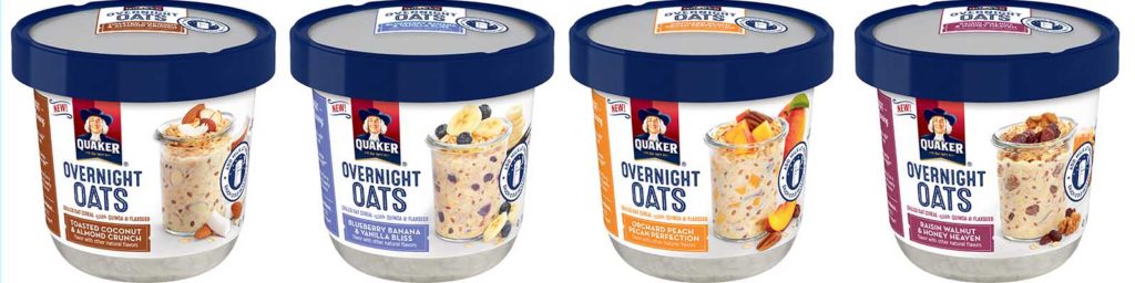 New Quaker Overnight Oats