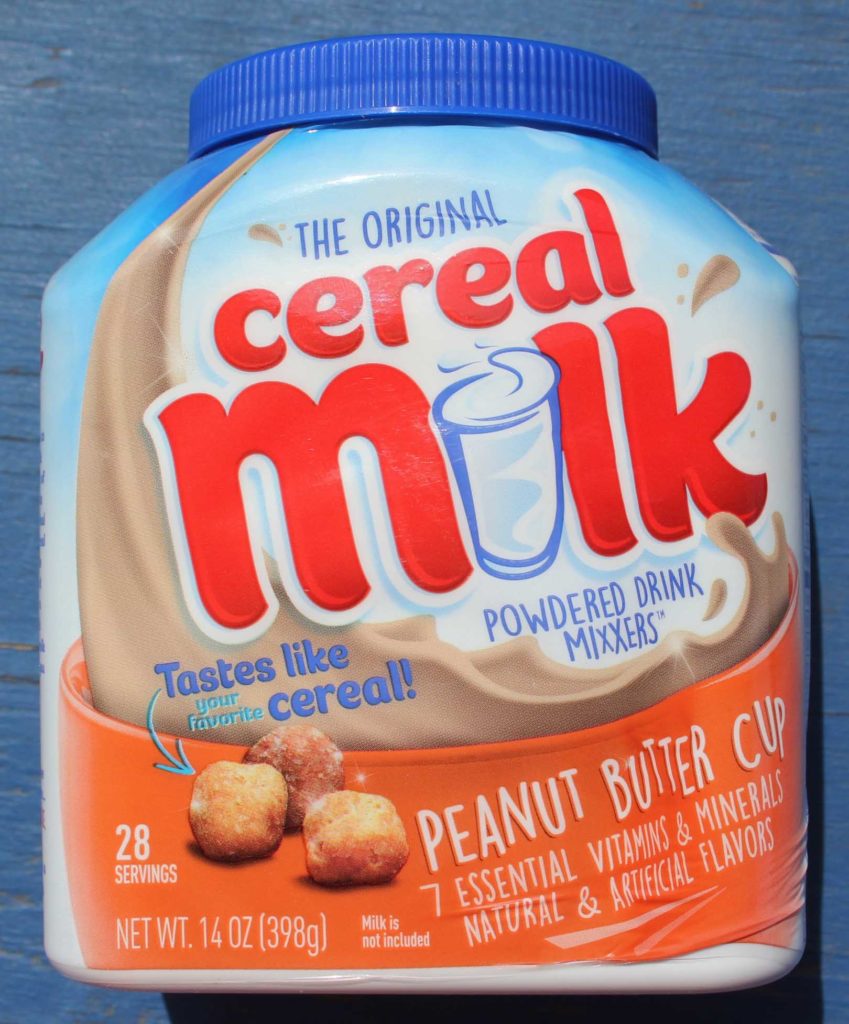 Peanut Butter Cup Powdered Cereal Milk Drink Mixxer