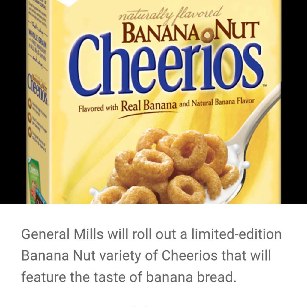 Banana Nut Cheerios