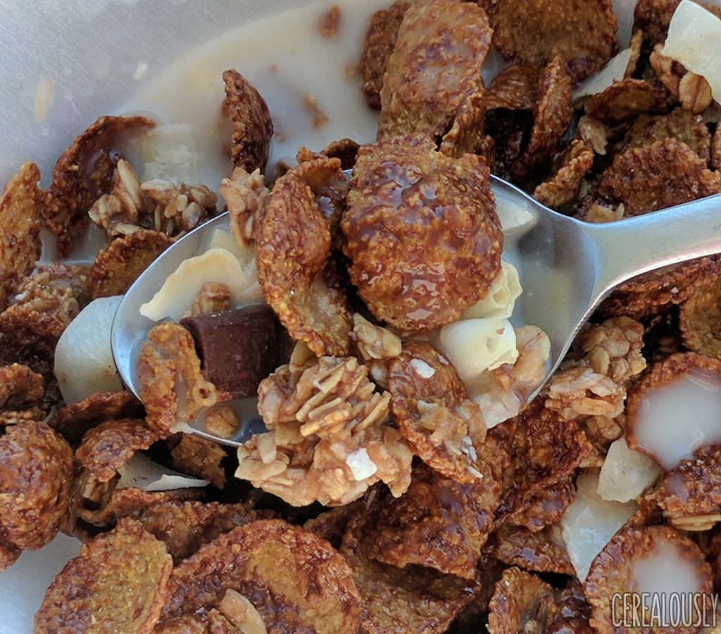 Nature's Path Organic Love Crunch Dark Chocolate Macaroon Cereal Review – With Milk