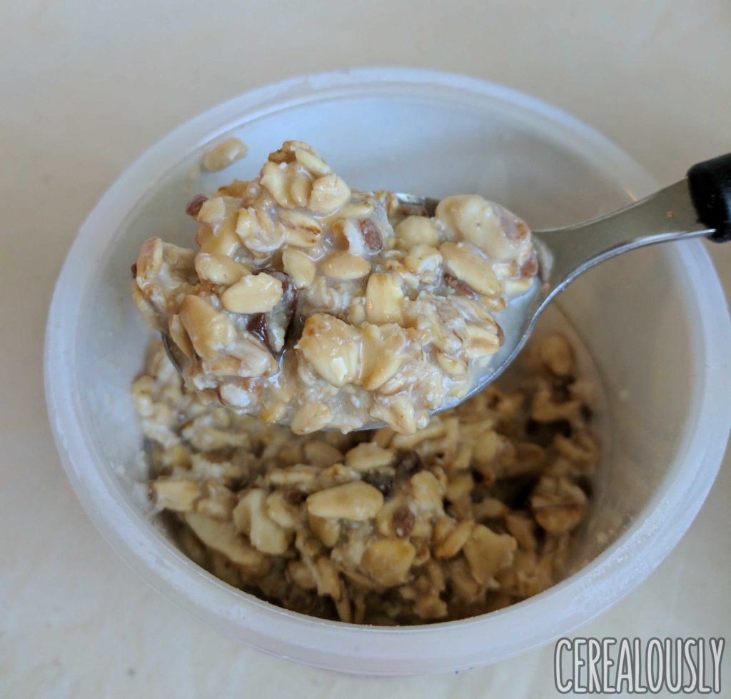 Quaker Overnight Oats – Raisin Walnut & Honey Heaven – Spooned