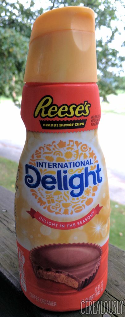 International Delight Reese's Peanut Butter Cup Coffee Creamer Review – Bottle