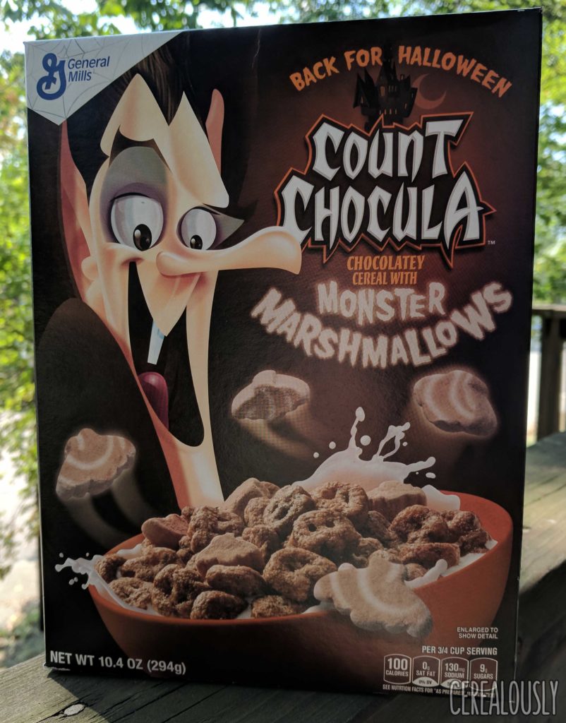 2017 Count Chocula Monster Cereal Review – Box