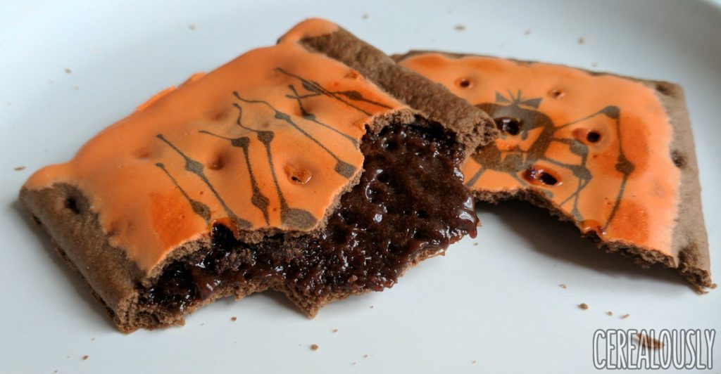 Kellogg's Halloween Edition Printed Fun Chocolate Fudge Pop-Tarts Review – Toasted Filling
