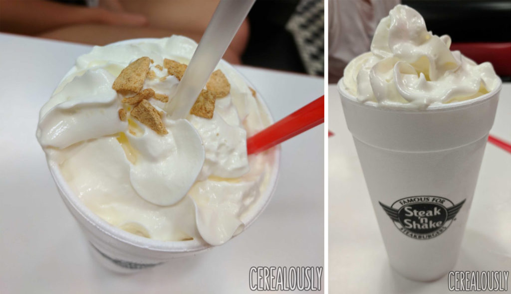 Steak 'n Shake Breakfast Cereal Shakes