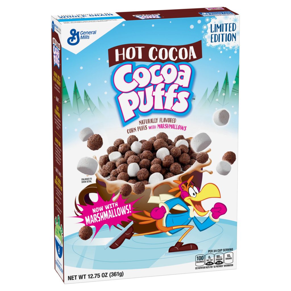 Hot Cocoa Cocoa Puffs Cereal Holiday