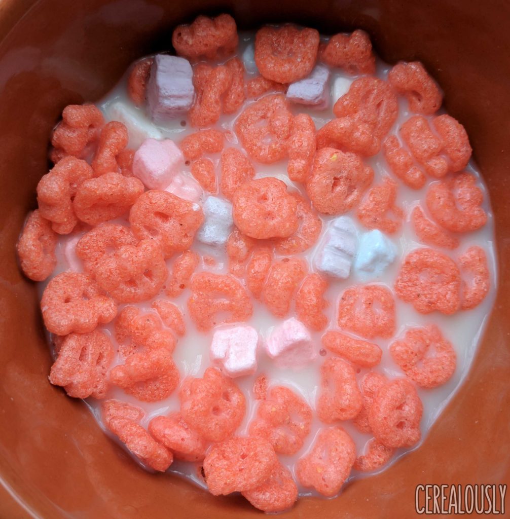 Franken Berry Monster Cereal Marshmallows Strawberry 2017 Review – With Milk