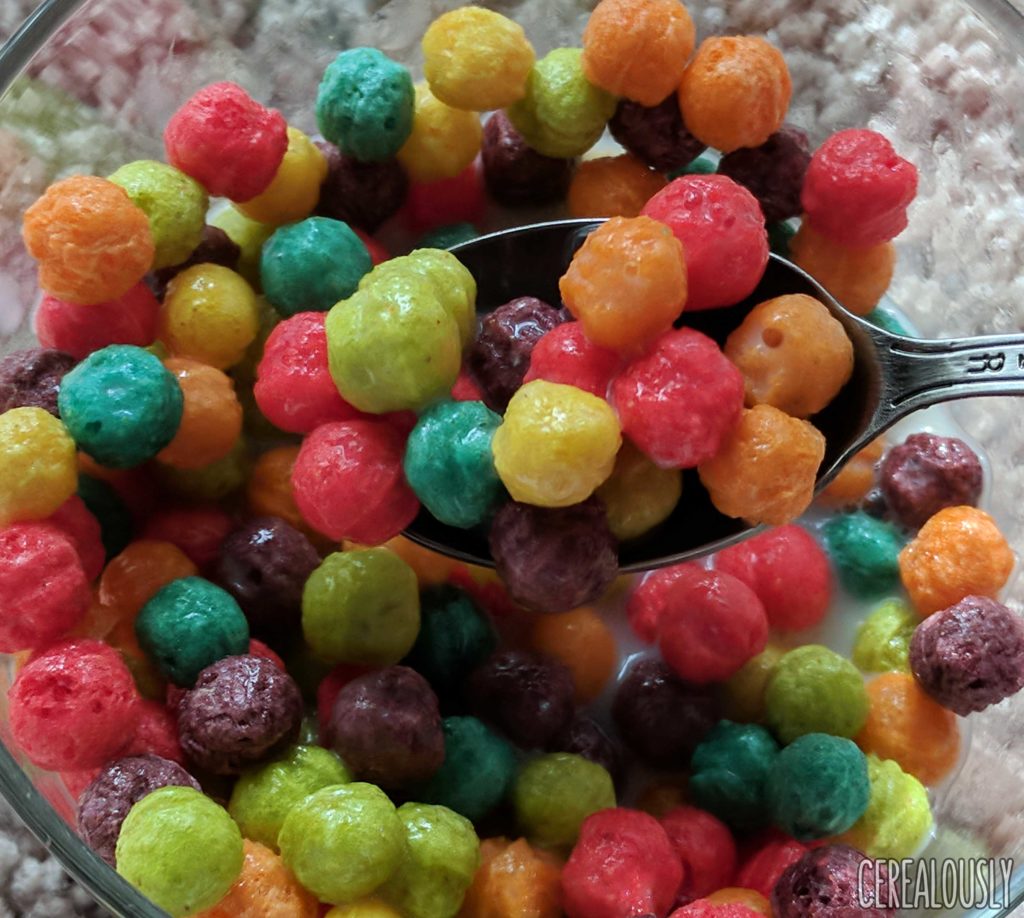 General Mills Classic Trix Cereal Review with 6 Colors with Milk